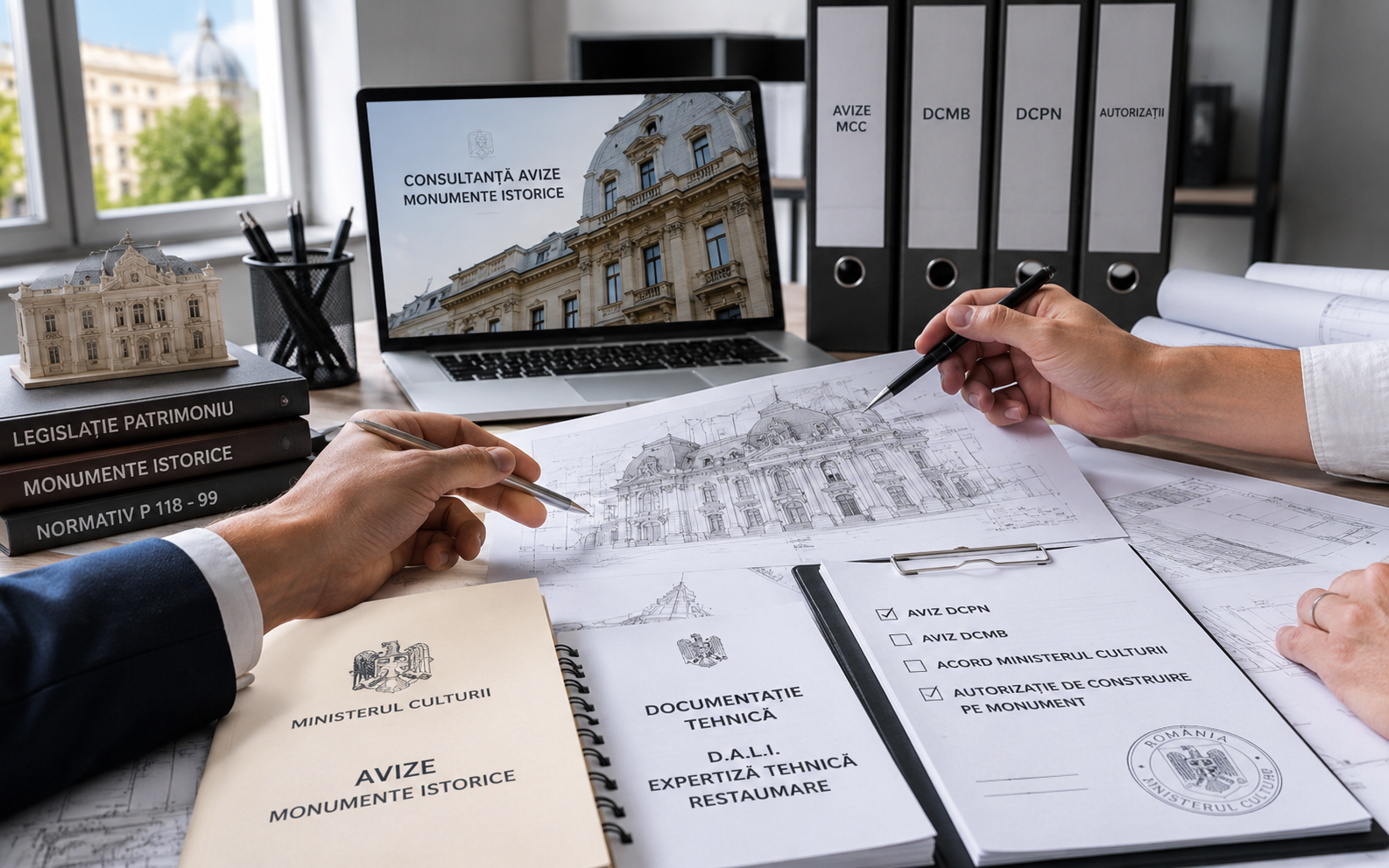 Consultanță avize monumente istorice București